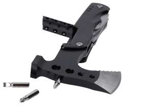 Топор-мультитул 7-в-1 Stalk, черный №3