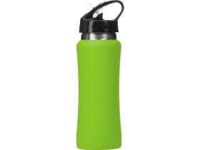 Бутылка для воды Bottle C1, сталь, soft touch, 600 мл, зеленое яблоко №5