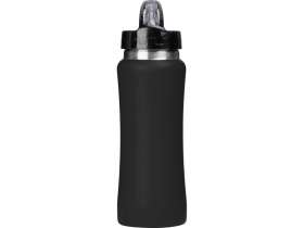 Бутылка для воды Bottle C1, сталь, soft touch, 600 мл, черный №4