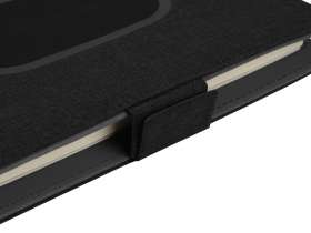 Органайзер с беспроводной зарядкой 5000 mAh Powernote, темно-серый (P) №10