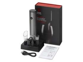 Набор винных аксессуаров с электрическим штопором на док-станции №4