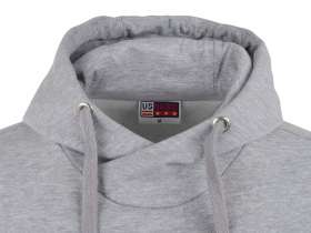 Толстовка унисекс Stream с капюшоном, серый меланж №4