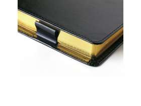 Ежедневник полудатированный портфолио А5  PROFY черный №6