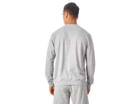 Свитшот Warsaw 220гр, унисекс, серый меланж №10