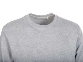 Свитшот Warsaw 220гр, унисекс, серый меланж №4