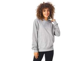 Худи Warsaw, футер 220гр, серый меланж №12