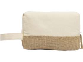 Косметичка Jute с ручкой из хлопка и джута, натуральный №3