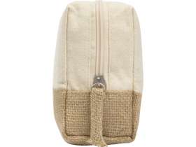 Косметичка Jute с ручкой из хлопка и джута, натуральный №5