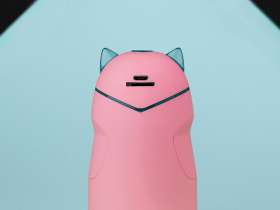 Портативная акустика Rombica Mysound Kitty 3C, розовый №5