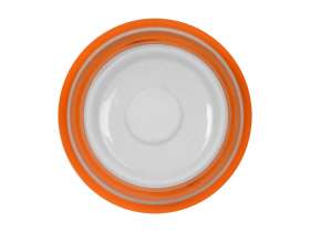 Фарфоровая кружка с двойными стенками Toronto, 300мл, оранжевый №5