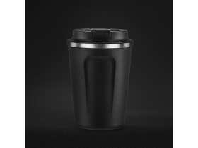 Термокружка CAFe COMPACT, 380 мл, черный №10