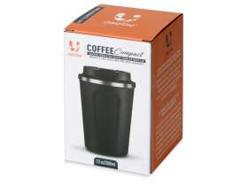 Термокружка CAFe COMPACT, 380 мл, черный №11