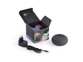 Умная колонка VK Капсула Мини с голосовым помощником Марусей, темный серый №10