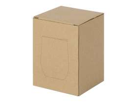 Вакуумная термокружка Sense, непротекаемая крышка, крафтовая упаковка, белый №6