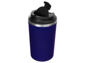 Герметичная термокружка на присоске Kick, 350 мл, темно-синий №12