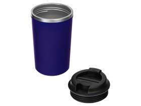 Герметичная термокружка на присоске Kick, 350 мл, темно-синий №11