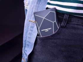 Портативное зарядное устройство XOOPAR GEO, мокрый асфальт №4