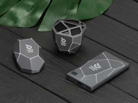 Портативное зарядное устройство XOOPAR GEO, мокрый асфальт №2