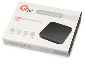 Портативное зарядное устройство на 4000 mAh с литий-полимерной батареей в компактном корпусе из металла, черный №8