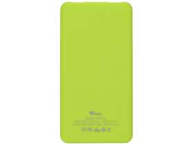 Портативное зарядное устройство Reserve с USB Type-C, 5000 mAh, зеленое яблоко №9