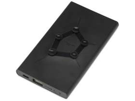 Портативное беспроводное зарядное устройство Geo Wireless, 5000 mAh, черный №12