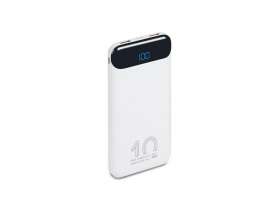 RIVACASE VA2540 (10 000mAh), QC/PD 20W внешний аккумулятор с дисплеем, белый 12/48 №14
