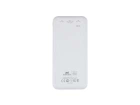 RIVACASE VA2540 (10 000mAh), QC/PD 20W внешний аккумулятор с дисплеем, белый 12/48 №13