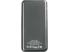 Внешний аккумулятор Forge, Evolt, металл, 10000mah, серебристый №12