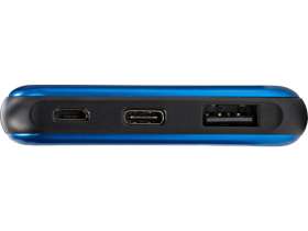 Внешний аккумулятор Forge, Evolt, металл, 10000mah, синий №10
