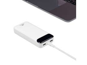 RIVACASE VA2280 (20000mAh) с дисплеем, белый, внешний аккумулятор /24 №10