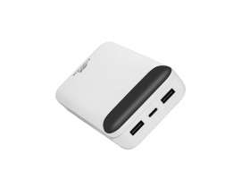 RIVACASE VA2280 (20000mAh) с дисплеем, белый, внешний аккумулятор /24 №2