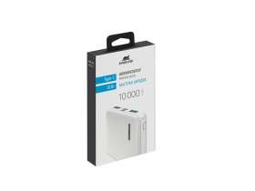 RIVACASE VA2532 (10000 мАч) QC/PD 20W внешний аккумулятор с дисплеем, белый 12/48 №3