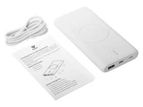 Внешний беспроводной аккумулятор c QC/PD Reload, 10000 mAh, белый №6