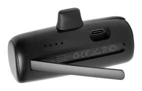 Внешний аккумулятор с разъёмом Type-C Inject, 4000 mAh, черный №6