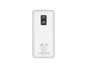 RIVACASE VA2220 (20000 мАч) внешний аккумулятор с дисплеем и встроенными кабелями, белый, 12/24 №14