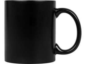 Кружка с покрытием для гравировки Subcolor BLK, черный/белый №3