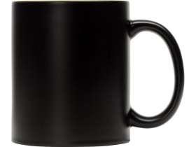 Кружка-хамелеон Surprise матовая, черный/желтый №2