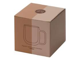 Цветная кружка Ubud с двойными стенками, синий №4