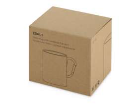 Стальная кружка Elbrus с двойными стенками и ручкой-карабином, 300 мл (глянц), серебристый №5