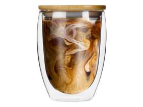 Стакан Valday с двойными стекнами и бамбуковой крышкой, 350 мл №5