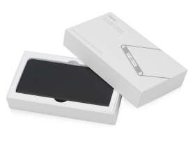 Портативное зарядное устройство с красной подсветкой логотипа Faros, soft-touch, 4000 mAh №7