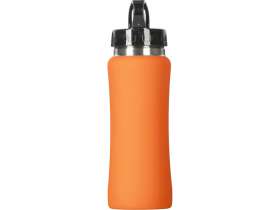 Бутылка для воды Bottle C1, сталь, soft touch, 600 мл, оранжевый №5