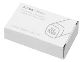 Портативное зарядное устройство Ангра, 2200 mAh, белый №5