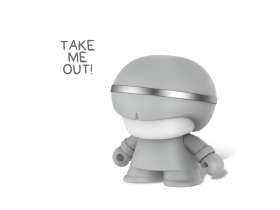 Портативный динамик Bluetooth XOOPAR mini XBOY, серый №2