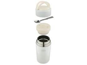 Термос из нерж. стали для еды тм ThermoCafe Arctic-1000FJ, 1.0L, белый №2
