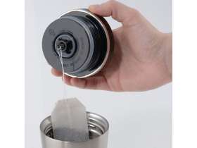 Термос из нерж. стали тм THERMOS NS105BK 0.47L №7