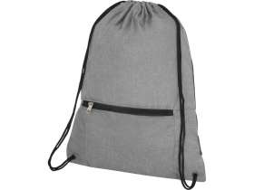 Складной рюкзак со шнурком Coss, heather medium grey №2