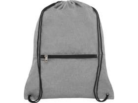 Складной рюкзак со шнурком Coss, heather medium grey №3