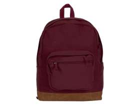 Рюкзак Shammy с эко-замшей для ноутбука 15, бордовый №2