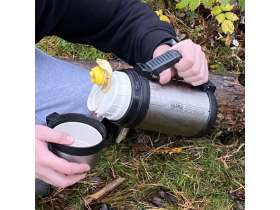 Термос из нерж. стали тм THERMOS FDH Stainless Steel Vacuum Flask 2.0L, стальной №7